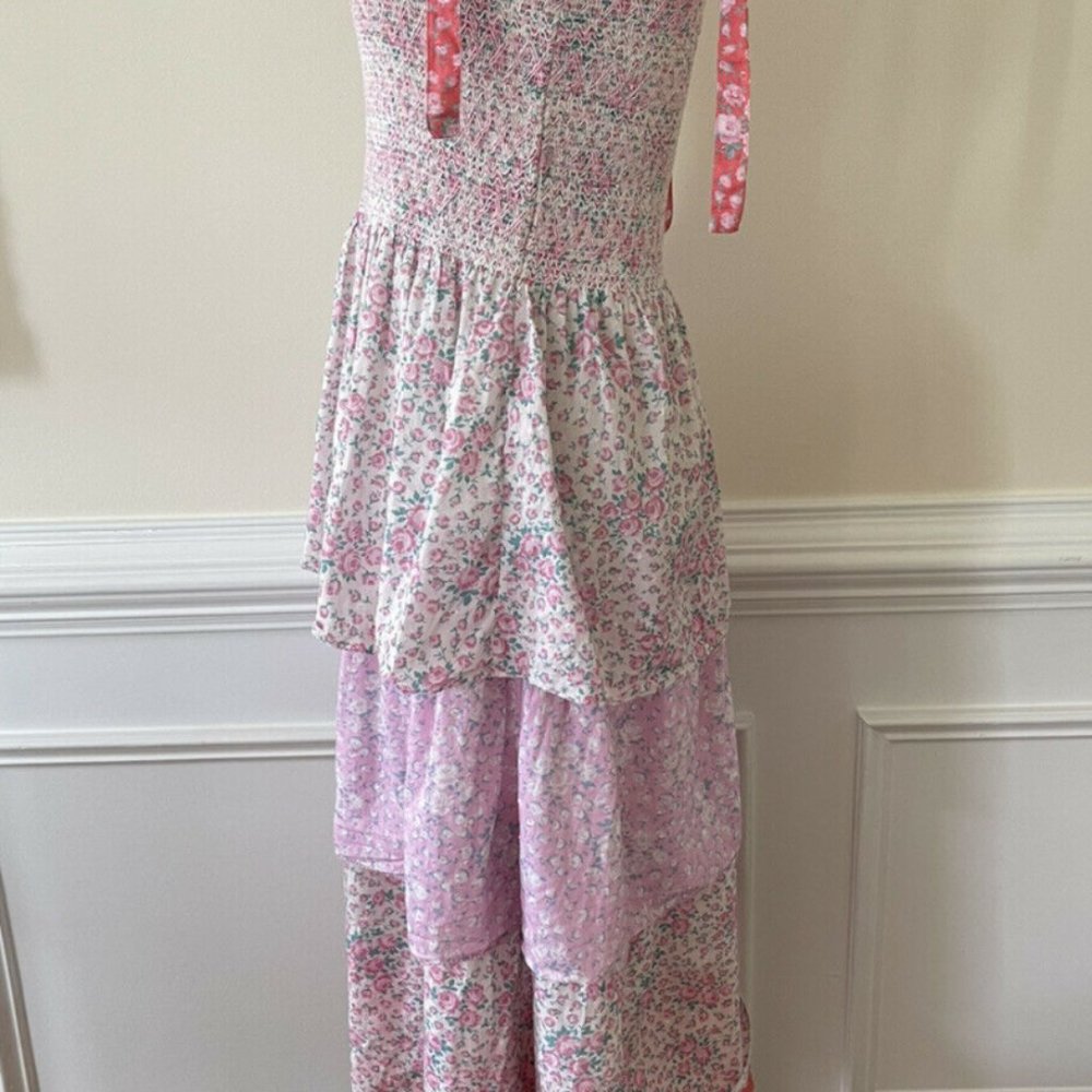 LoveShackFancy Caressa Tiered Ruffle Maxi Dress - Picture 2 of 5